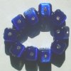 1 8mm Sapphire Cube Fireball